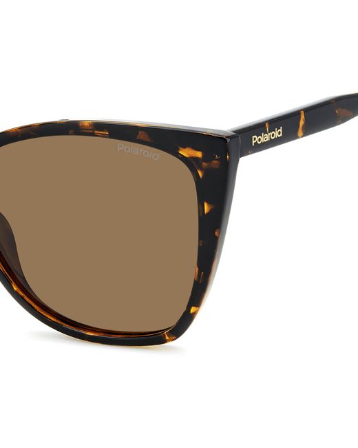 Polaroid Black Pld 4181/S 086/Sp Sunglasses Polycarbonate Squared Polarized