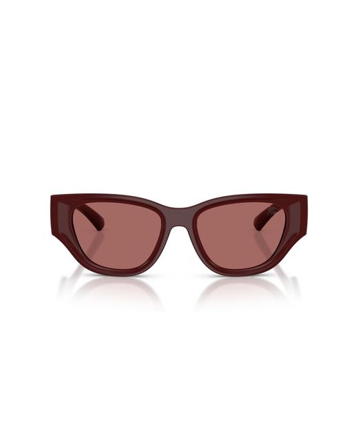 Burberry Black Be4467U 411969 Sunglasses Injected Cat Eye Normal