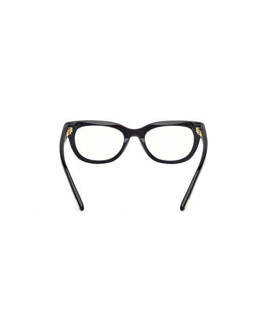 Tom Ford Black Ft6066-B 001 Optical Frames Acetate Squared Normal