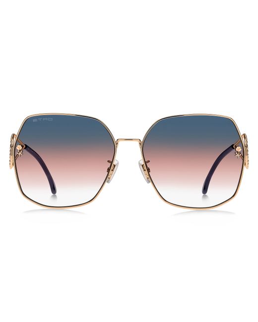 Etro Black 0071/F/S Ddb/Ff Sunglasses Metal Squared Normal