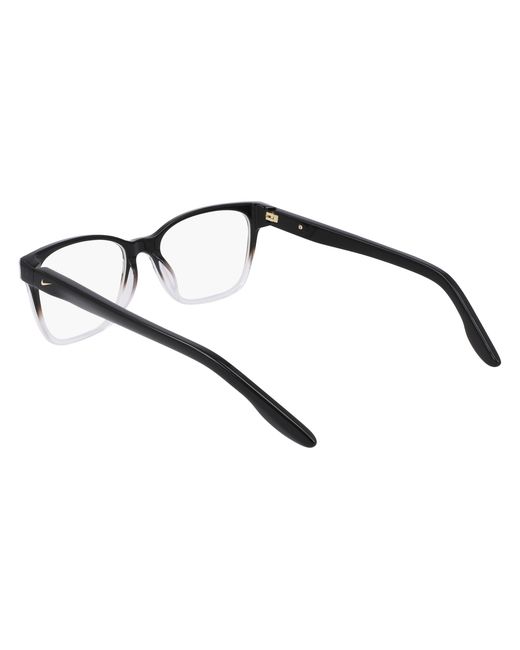 Nike Black 7177 010 Optical Frames Acetate Squared Normal