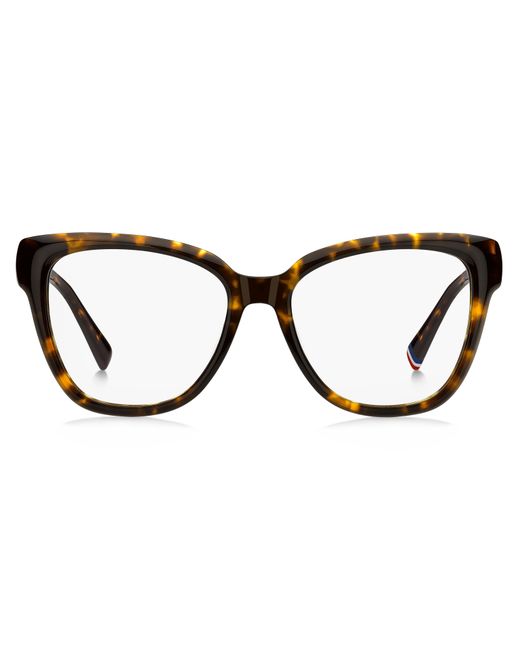 Tommy Hilfiger Black Th 2209 086 Optical Frames Acetate Squared Normal