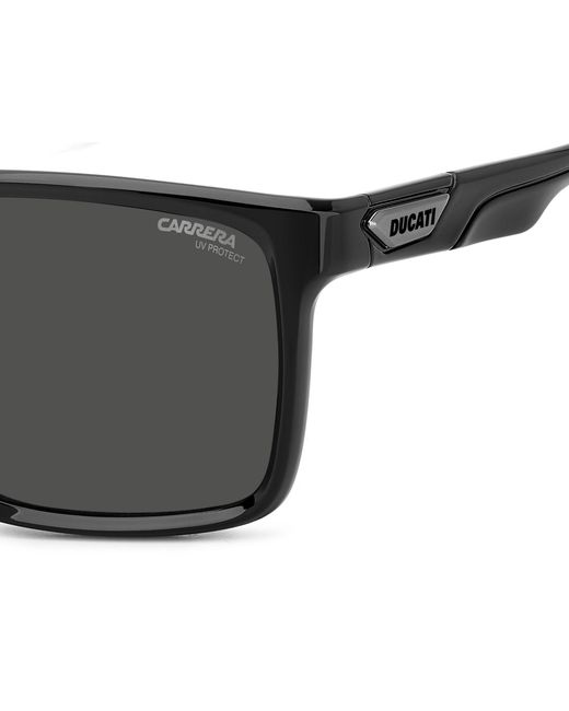 Carrera DUCATI Black Carduc 049/S 807/Ir Sunglasses Polyamide Squared Normal for men