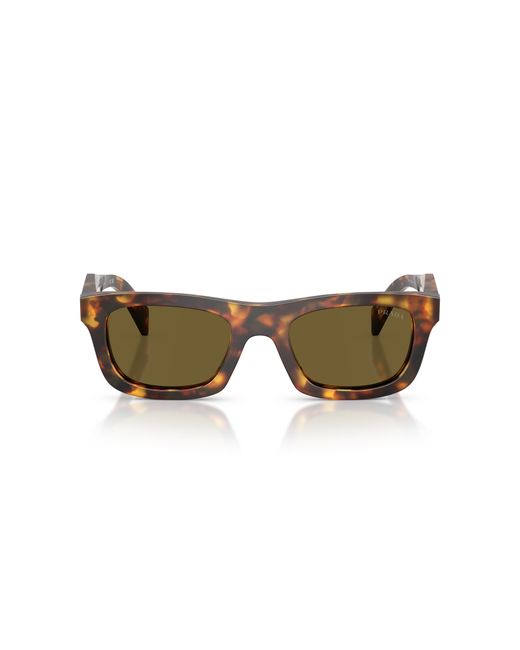 Prada Black Pr C06S 14L09Z Sunglasses Acetate Pillow Normal