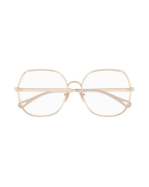 Chloé Black Ch0284O 002 Optical Frames Metal Transparent Squared