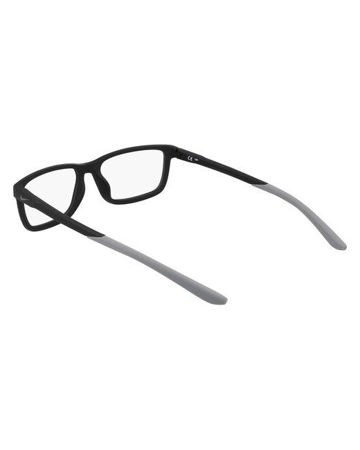 Nike Black 7292 001 Optical Frames Bio-Inject Squared Normal for men