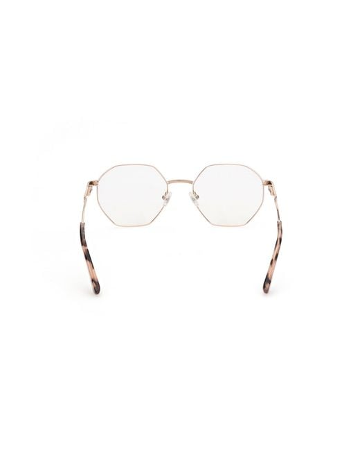 Guess Black Gu2849 028 Optical Frames Metal Geometric Normal