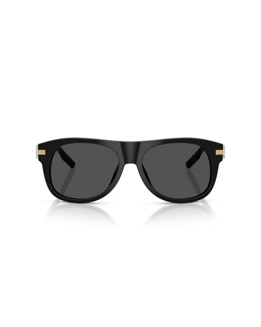 Dolce & Gabbana Black Dg4546 501/87 Sunglasses Acetate Squared Normal for men