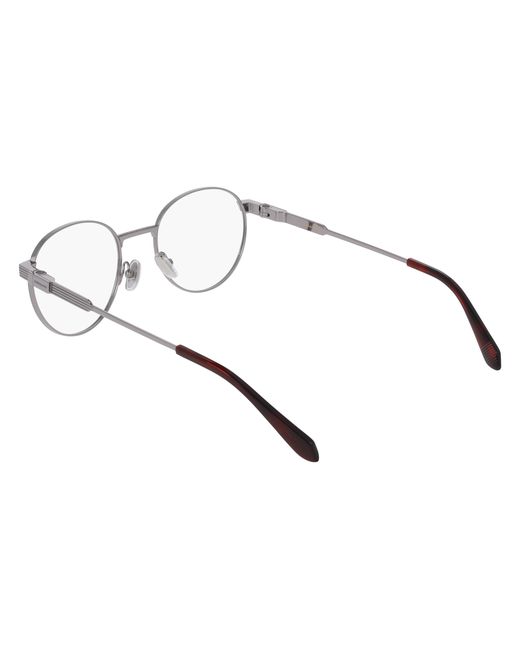 Ferragamo Black Sf2596 021 Optical Frames Titanium Geometric Normal for men