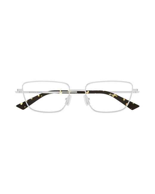 Bottega Veneta Black Bv1385O 002 Optical Frames Metal Transparent Cat Eye