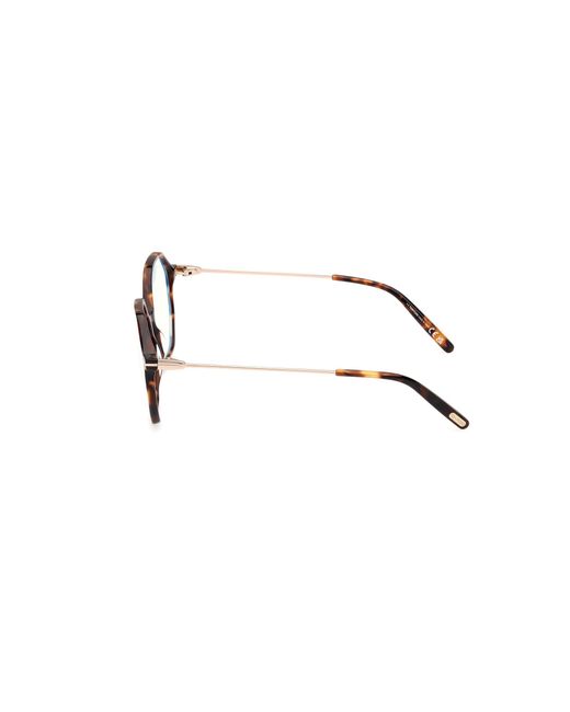 Tom Ford Black Ft5952-B 052 Optical Frames Acetate Geometric Normal