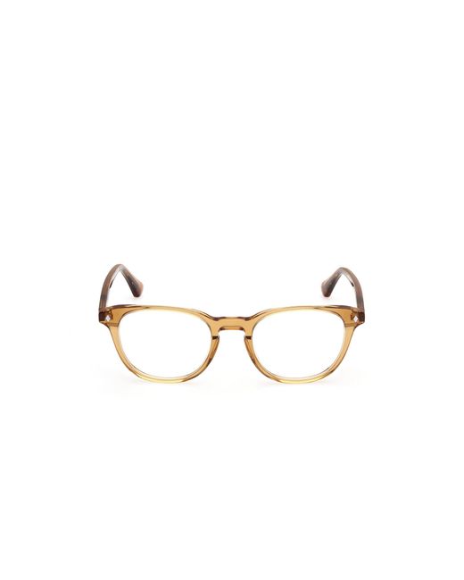 Web Black We5455 039 Optical Frames Acetate Round Normal for men