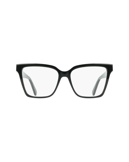 Ferragamo Black Sf3060 001 Optical Frames Acetate Squared Normal