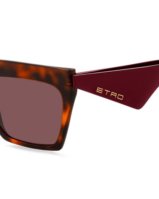 Etro Black 0001/S 086/U1 Sunglasses Acetate Squared Normal