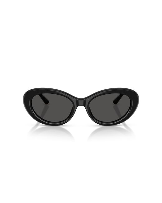Dolce & Gabbana Black Dg4519 501/87 Sunglasses Acetate Round Normal