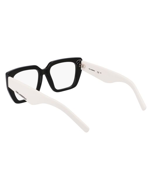 Karl Lagerfeld Black Kl6159 006 Optical Frames Acetate Squared Normal Normal