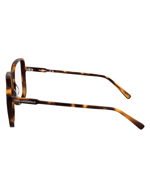 Karl Lagerfeld Black Kl6192 230 Optical Frames Acetate Squared Normal
