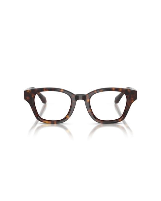 Giorgio Armani Black Ar7274 5879 Optical Frames Acetate Pillow Normal for men