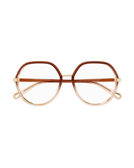 Chloé Black Ch0131O 008 Optical Frames Bio-Injected Transparent Pilot