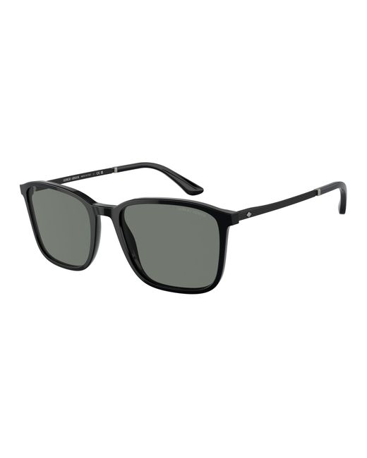 Giorgio Armani Black Ar8197 5001/1 Sunglasses Acetate Squared Normal for men