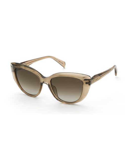 Blumarine Black Sbm242S 0Xaq Sunglasses Acetate Butterfly Normal Nuanced