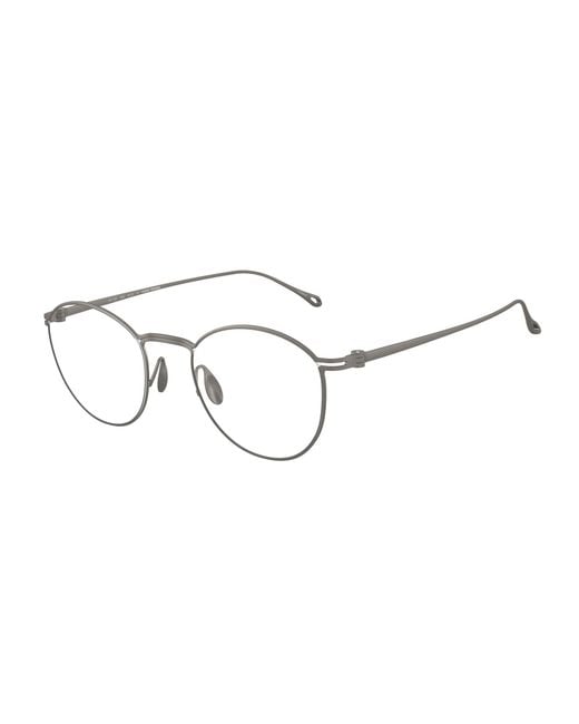 Giorgio Armani Black Ar5136T 3356 Optical Frames Titanium Pantos Normal for men