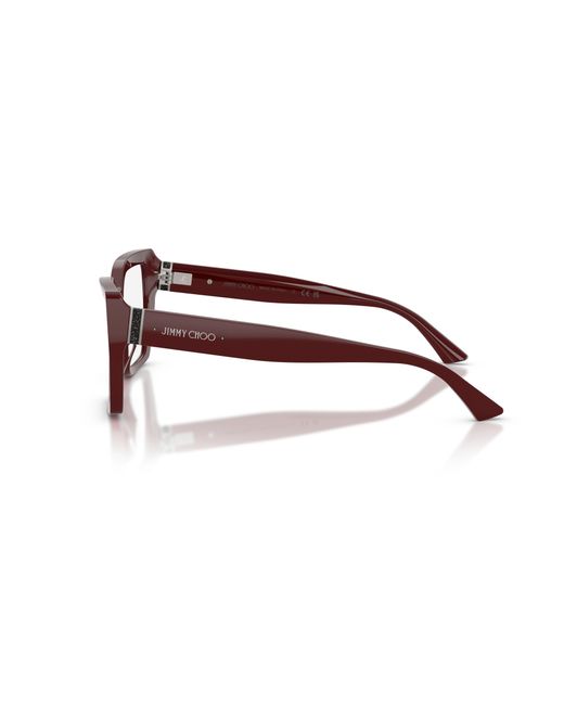 Jimmy Choo Black Jc3053Ju 5057 Optical Frames Acetate Transparent Geometric Normal