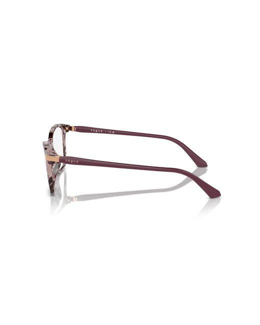 Vogue Eyewear Black Vo5378 3150 Optical Frames Injected Transparent Pillow Normal