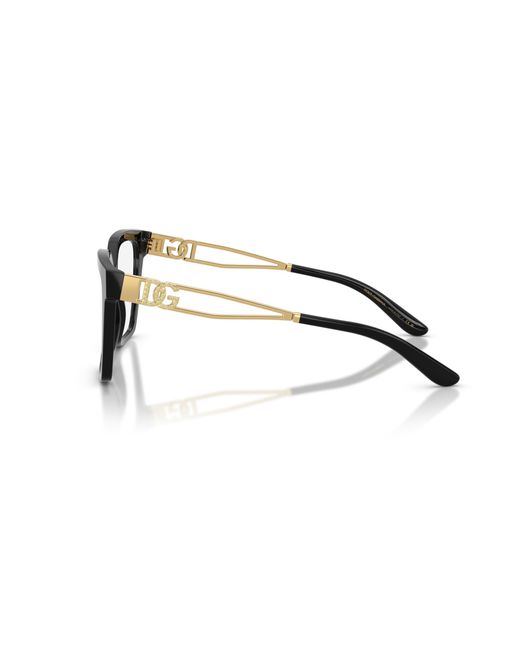 Dolce & Gabbana Black Dg3376B 3355 Optical Frames Acetate Squared Normal