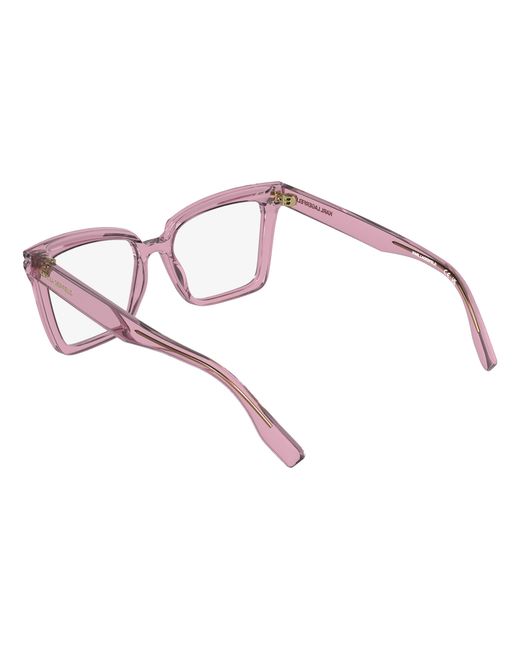 Karl Lagerfeld Black Kl6240 601 Optical Frames Acetate Squared Normal