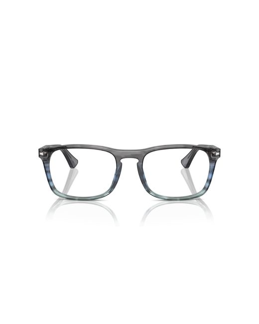 Persol Black Po3344V 1205 Optical Frames Acetate Transparent Pillow Normal