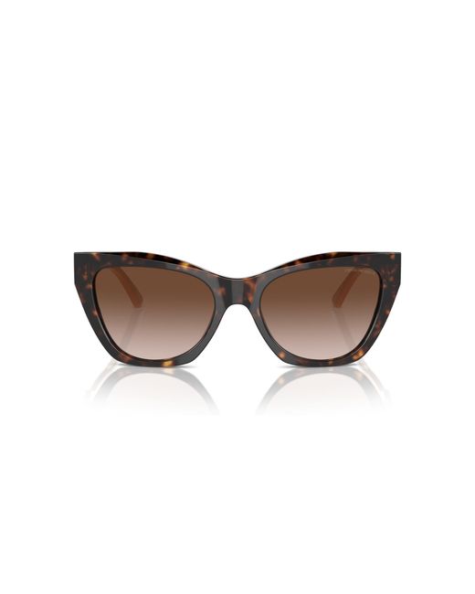 Emporio Armani Black Ea4176 587913 Sunglasses Acetate Cat Eye Normal Shaded