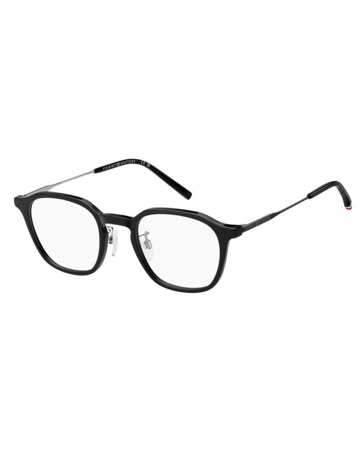 Tommy Hilfiger Black Th 2362/F 807 Optical Frames Polyamide Squared Normal for men