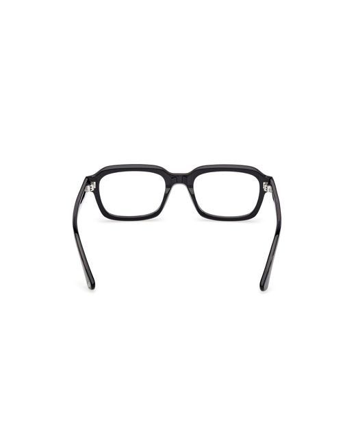 Web Black We5466 001 Optical Frames Acetate Squared Normal for men
