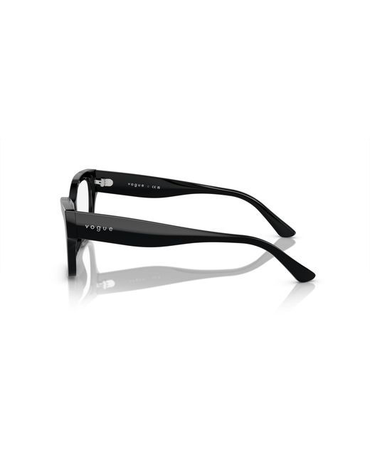 Vogue Eyewear Black Vo5523 W44 Optical Frames Acetate Cat Eye Normal