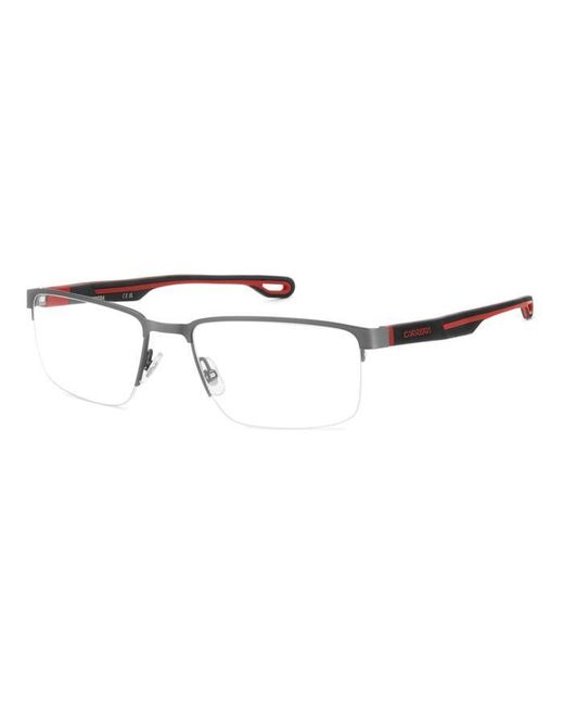 Carrera Black 4414 R80 Optical Frames Metal Squared for men