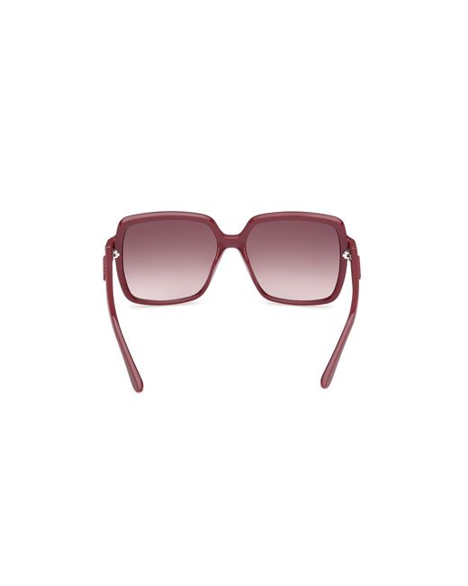 Guess Black Gu00157 69F Sunglasses Injected Squared Normal