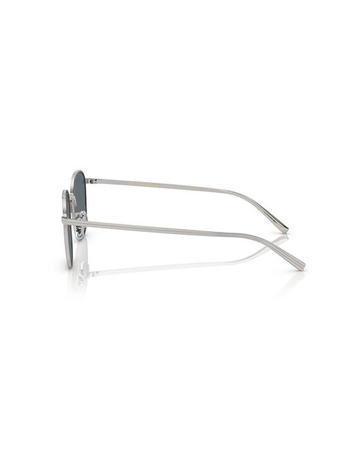Oliver Peoples Black Ov1329St Rynn 50363R Sunglasses Titanium Squared Polarized
