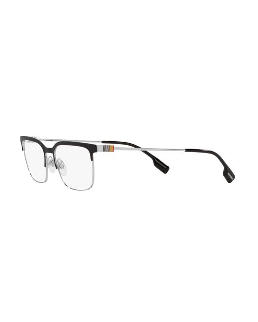 Burberry Black Be1375 Douglas 1005 Optical Frames Metal Transparent Squared Normal for men