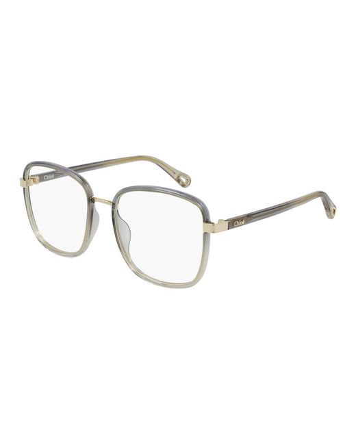 Chloé Black Ch0034O 007 Optical Frames Injected Transparent Squared