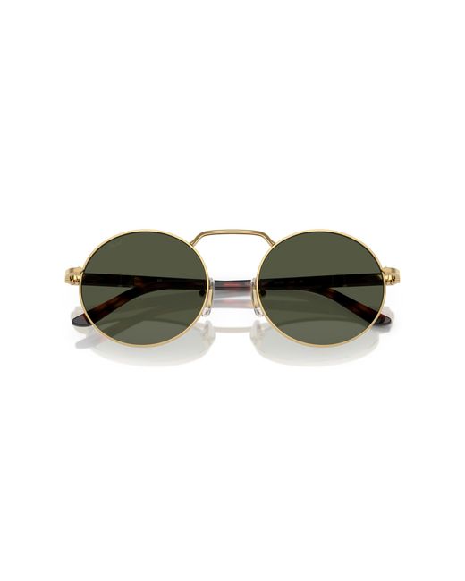Persol Green Po1019S 515/31 Sunglasses Metal Squared Normal