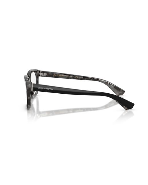 Dolce & Gabbana Black Dg3432 3403 Optical Frames Acetate Squared Normal for men