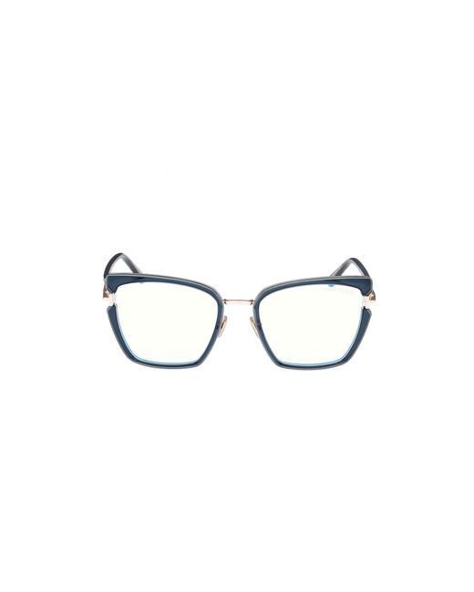 Tom Ford Black Ft5984-B 092 Optical Frames Injected Butterfly Normal