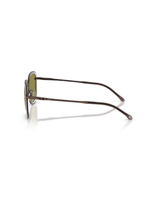 DIESEL Green Dl1017 1040/2 Sunglasses Metal Squared Normal