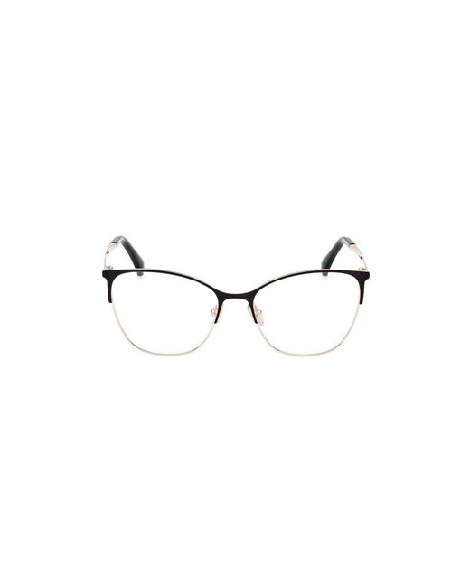 Max Mara Black Mm5104 005 Optical Frames Metal Cat Eye Normal