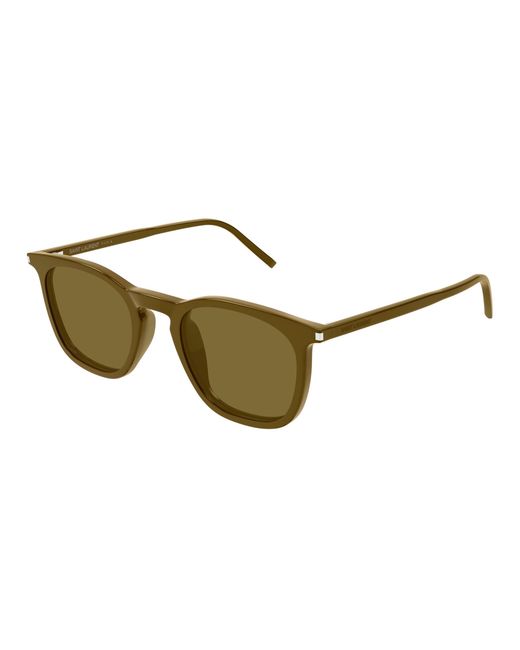 Saint Laurent Black Sl 623 007 Sunglasses Acetate Round for men