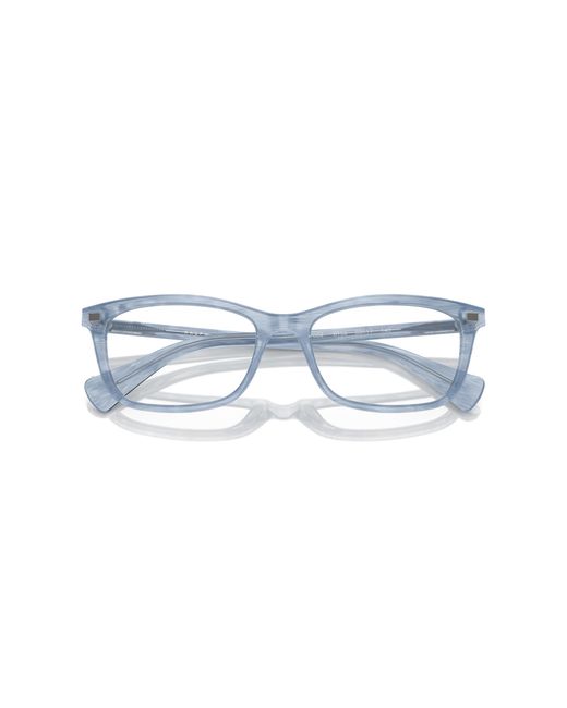 Ralph Lauren Black Ra7089 6156 Optical Frames Acetate Transparent Squared Normal