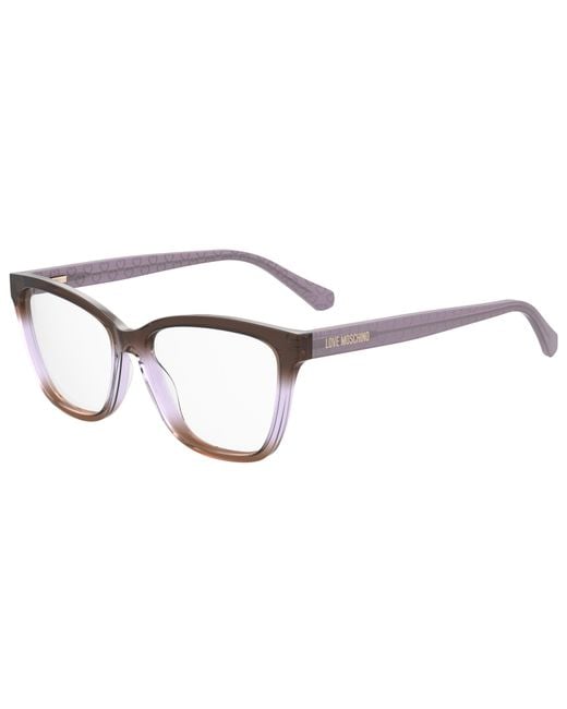 Moschino Black Mol645 2Ro Optical Frames Acetate Squared Normal