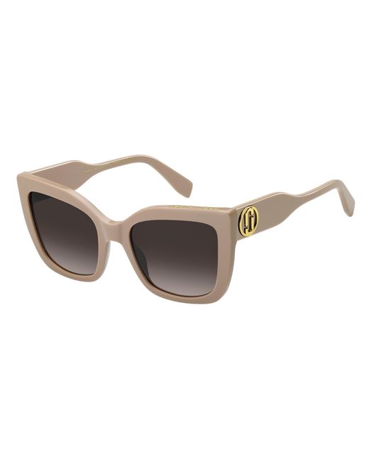 Marc Jacobs Black Marc 811/S 10A/Ha Sunglasses Acetate Squared Normal Shaded