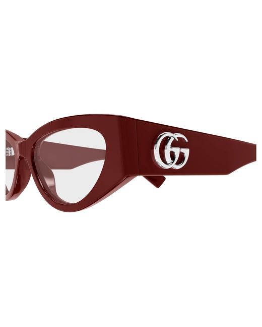 Gucci Black Gg1953O 003 Optical Frames Acetate Transparent Cat Eye